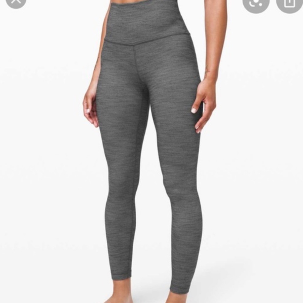 NWT Lululemon align size 2 in pgoe (mini heathered herringbone)